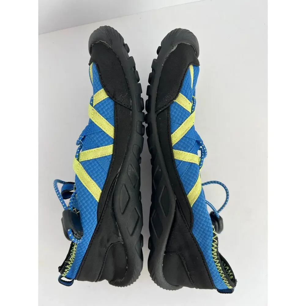 Merrell Kids Hydro Lagoon Blue Yellow Water Shoes Sneaker Sandals Youth Size 5M